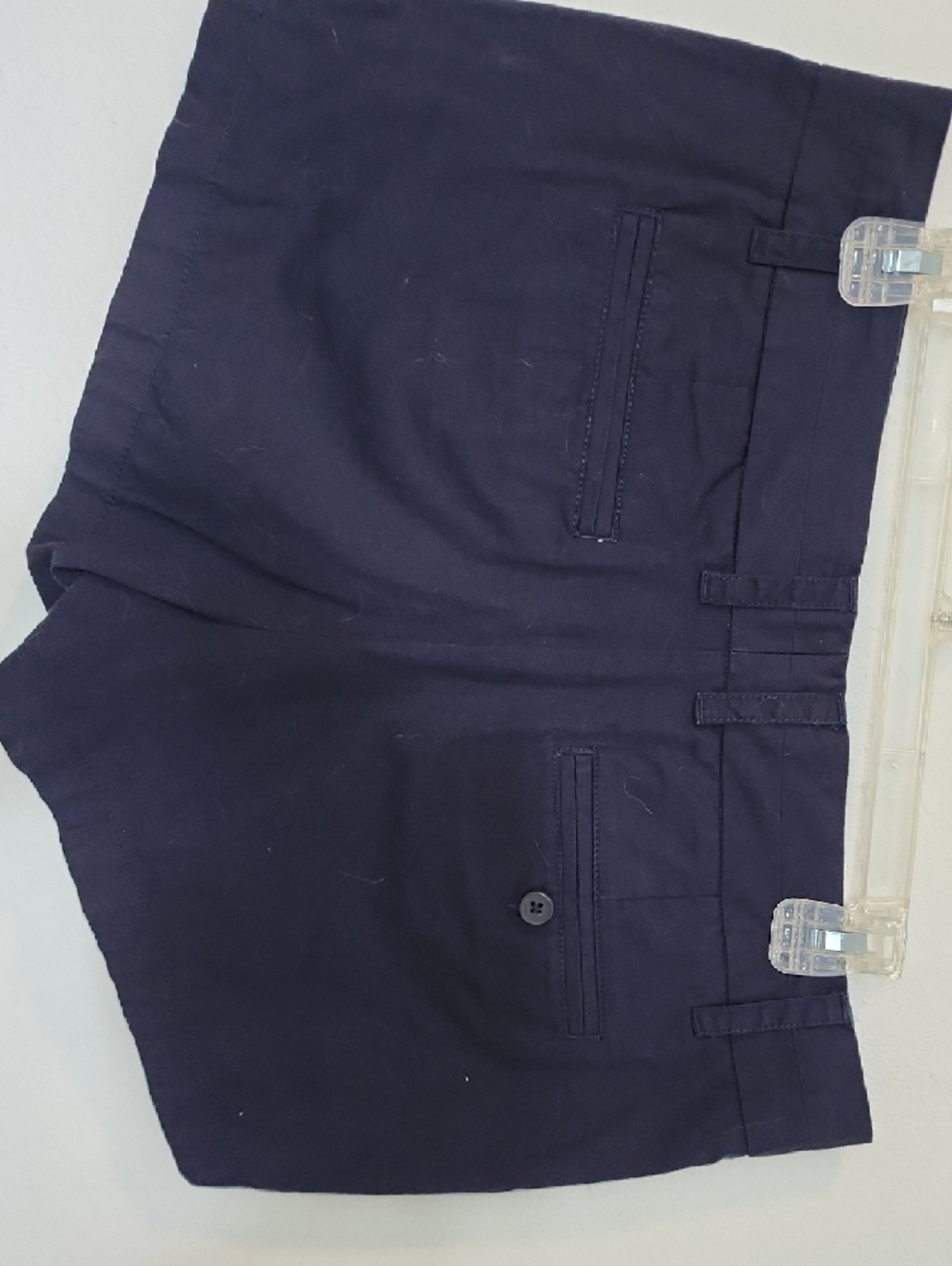 J. Crew Navy Chino Shorts - Picture 2 of 4